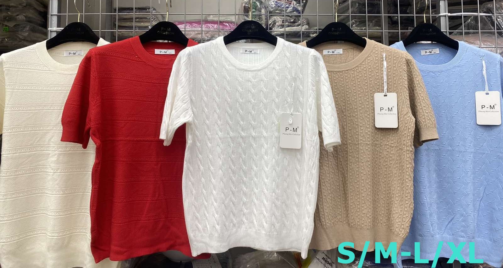 Swetry damskie Roz S/M-L/XL, Mix Kolor Paczka 12 szt